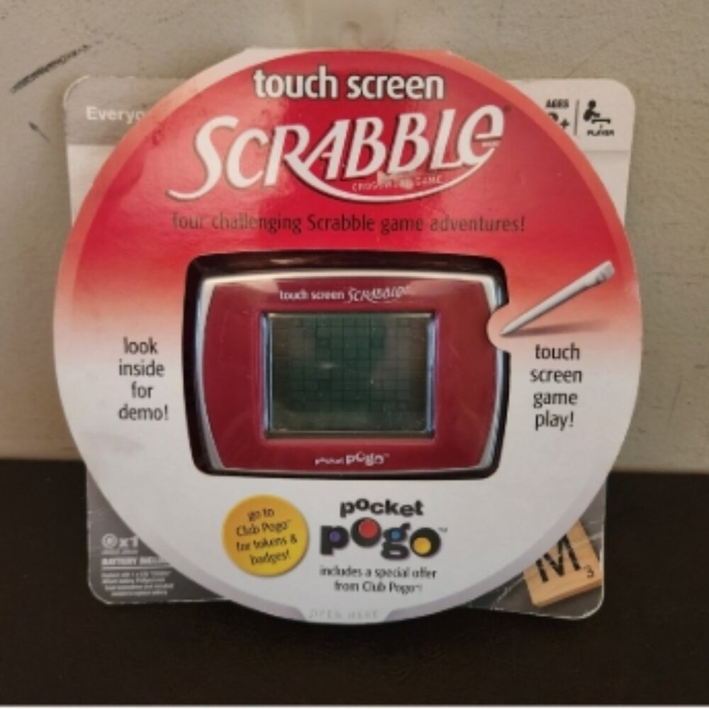 The Touch Screen Scrabble Pocket Pogo Game